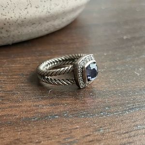 David Yurman Women's Petite Albion Ring Diamonds